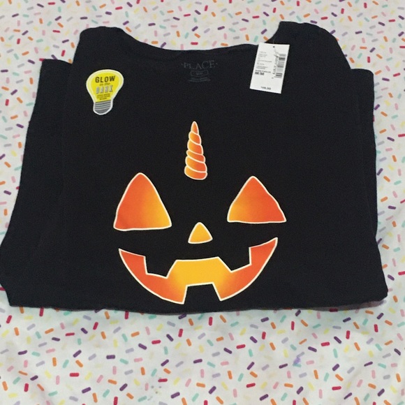 Tops - Glow in the Dark Pumpkin T-Shirt